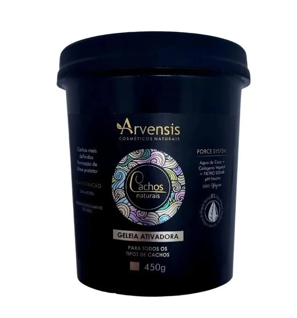 GELEIA CACHOS SUAVE FIXAçãO 450G ARVENSIS