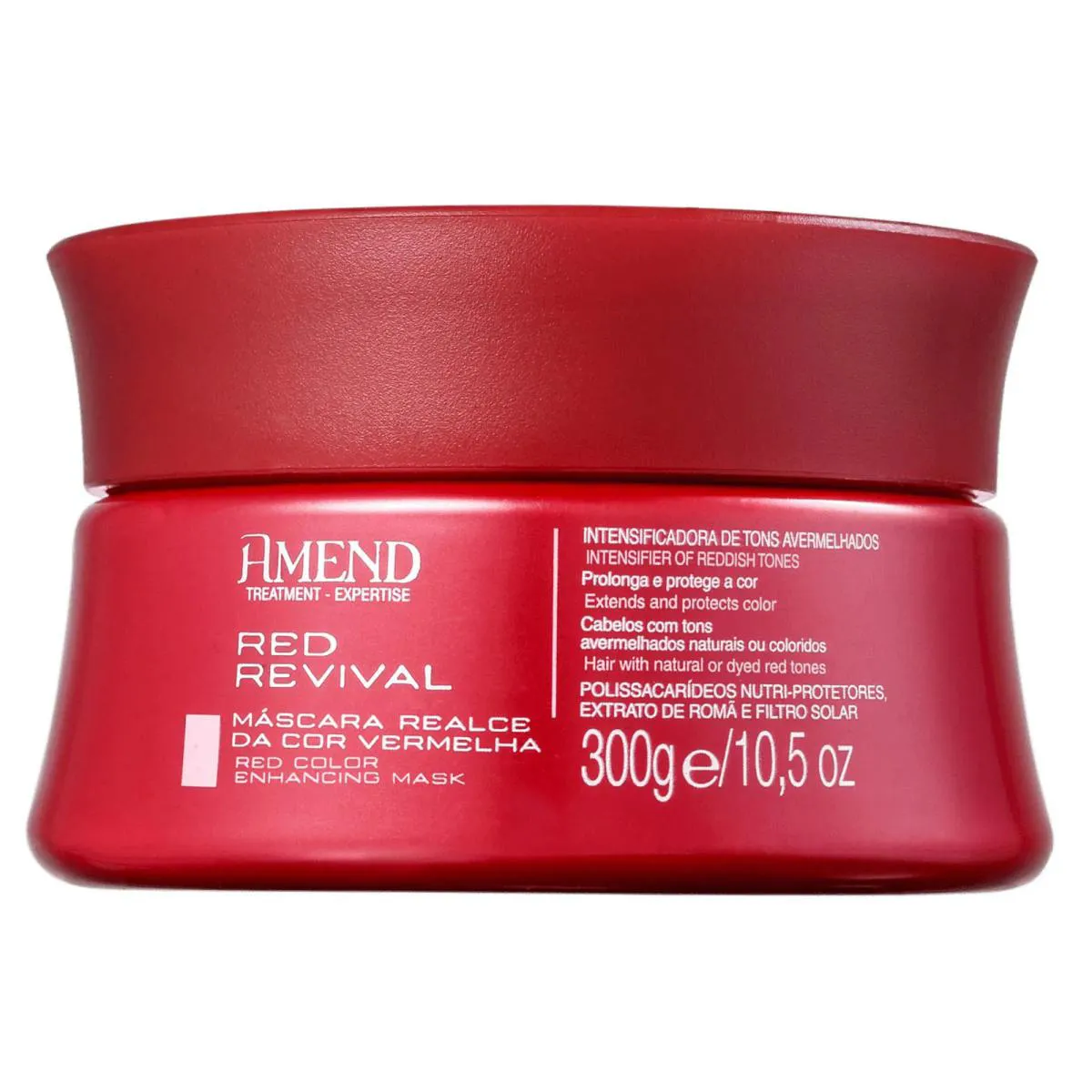 AMEND MáSCARA VERMELHA RED REVIVAL 300G