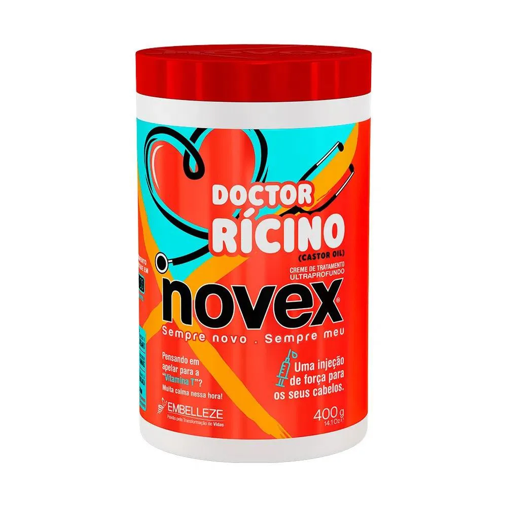 CREME DE TRATAMEMTO NOVEX DOCTOR RíCINO 400G