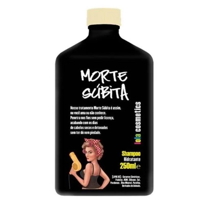 Shampoo Vegano Lola Morte Súbita Detox 250ml