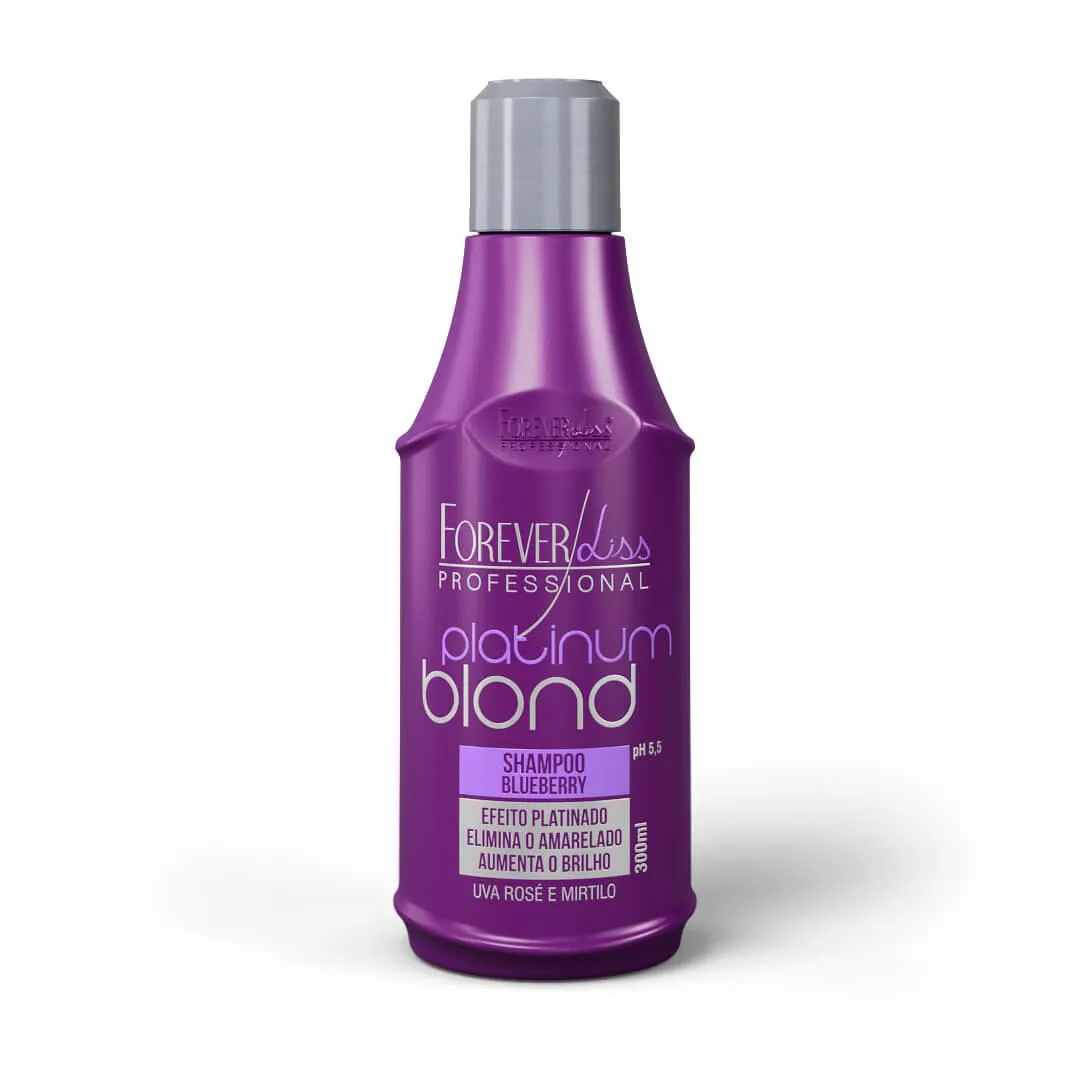 SHAMPOO MATIZADOR PLATINUM BLOND FOREVER LISS 300ML