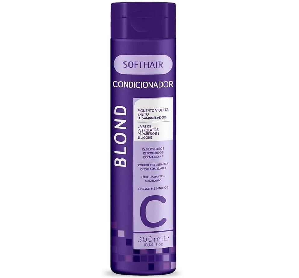 CONDICIONADOR SOFT HAIR BLOND 300ML