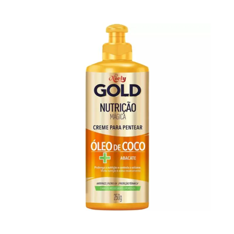 NIELY CREME DE PENTEAR GOLD NUTRIçãO MáGICA 250G
