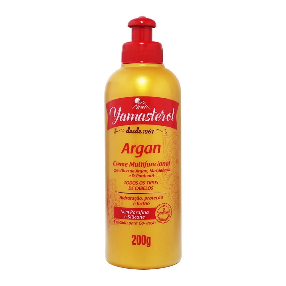 CREME MULTIFUNCIONAL YAMASTEROL COM ÓLEO DE ARGAN 200G