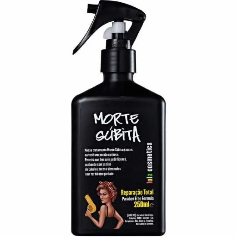 SPRAY TRATAMENTO CAPILAR LOLA MORTE SúBITA REPARAçãO TOTAL 250ML