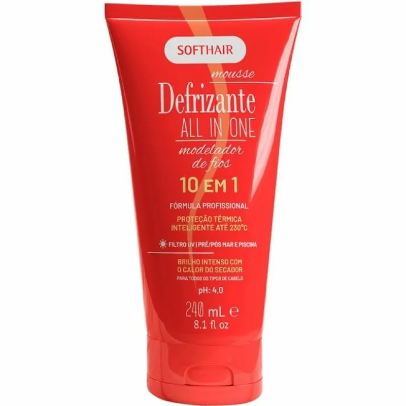 DEFRIZANTE ALL IN ONE 10 EM 1 SOFT HAIR 240ML