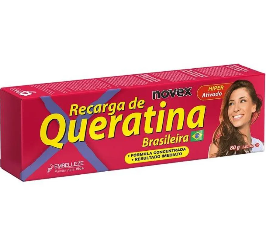 RECARGA DE QUERATINA NOVEX 80G