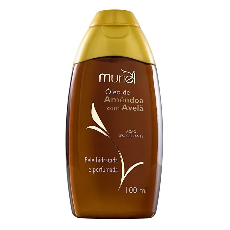 ÓLEO AMêNDOAS MURIEL 100ML C/ AVELã