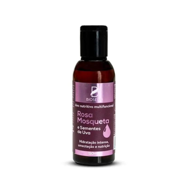 BIO SEIVA ÓLEO DE ROSA MOSQUETA E SEMENTE DE UVA 110ML