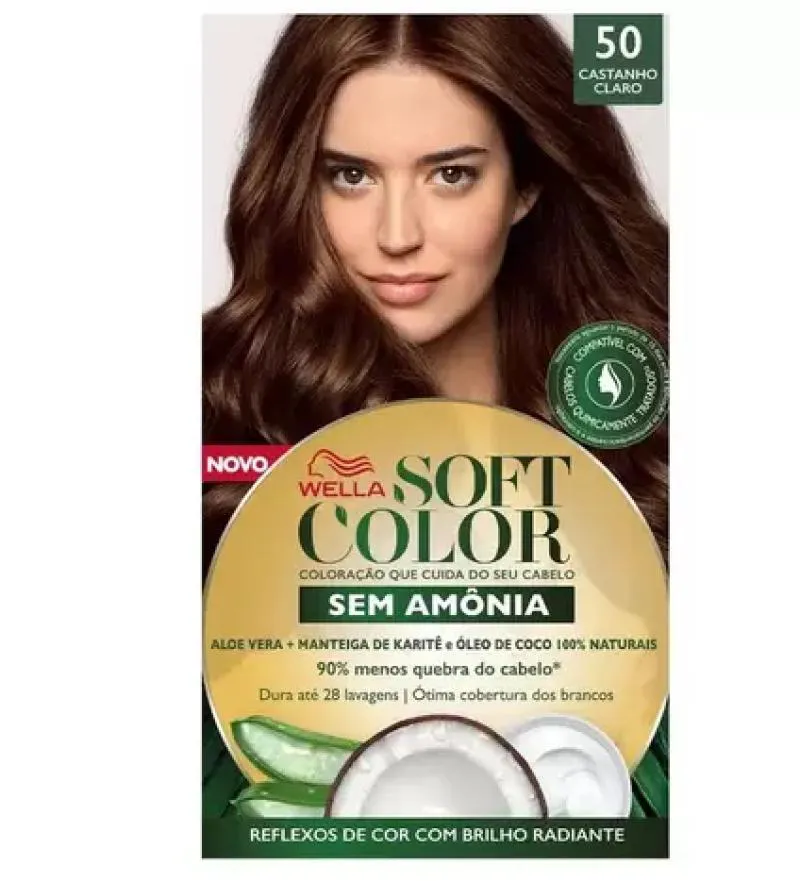 TINTA DE CABELO KOLESTON COR:50 CASTANHO CLARO