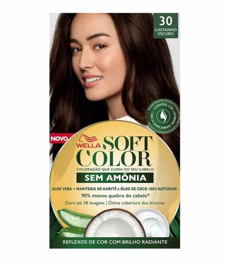 TINTA DE CABELO KOLESTON COR:30 CASTANHO ESCURO