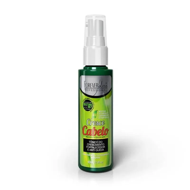 TôNICO CAPILAR CRESCE CABELO FOREVER LISS 60ML