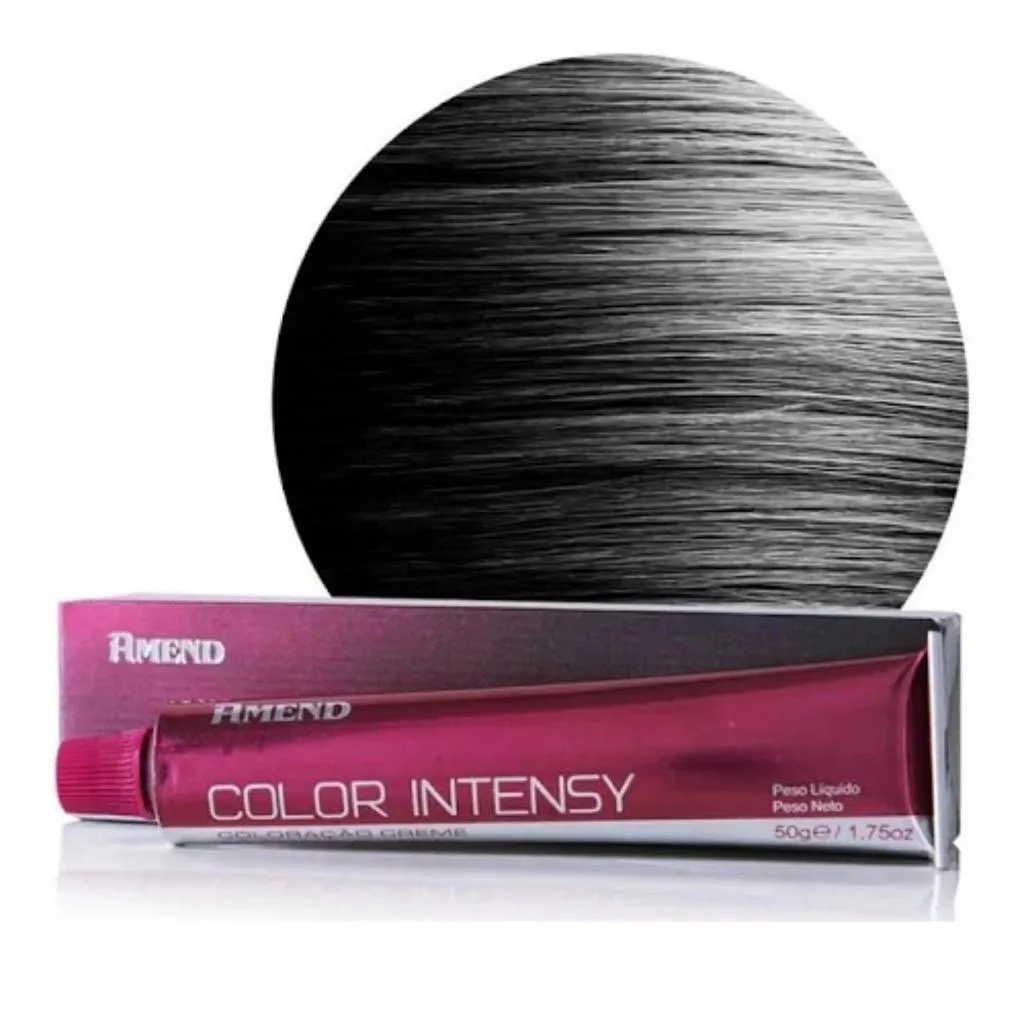COLORAçãO COLOR INTENSY AMEND COR:1.0 PRETO