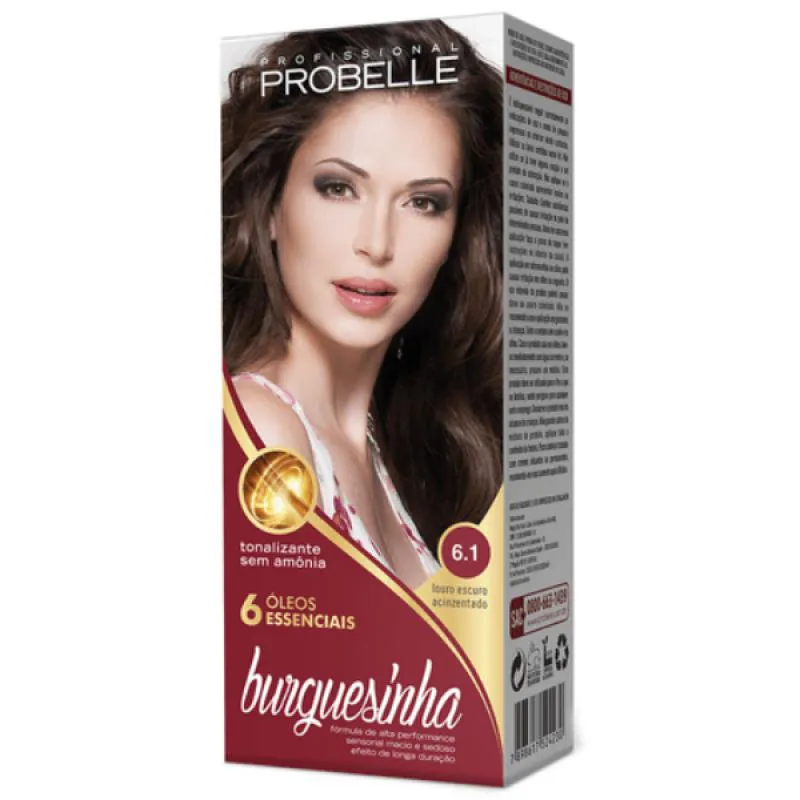 TONALIZANTE BURGUESINHA PROBELLE 50ML COR:6.1