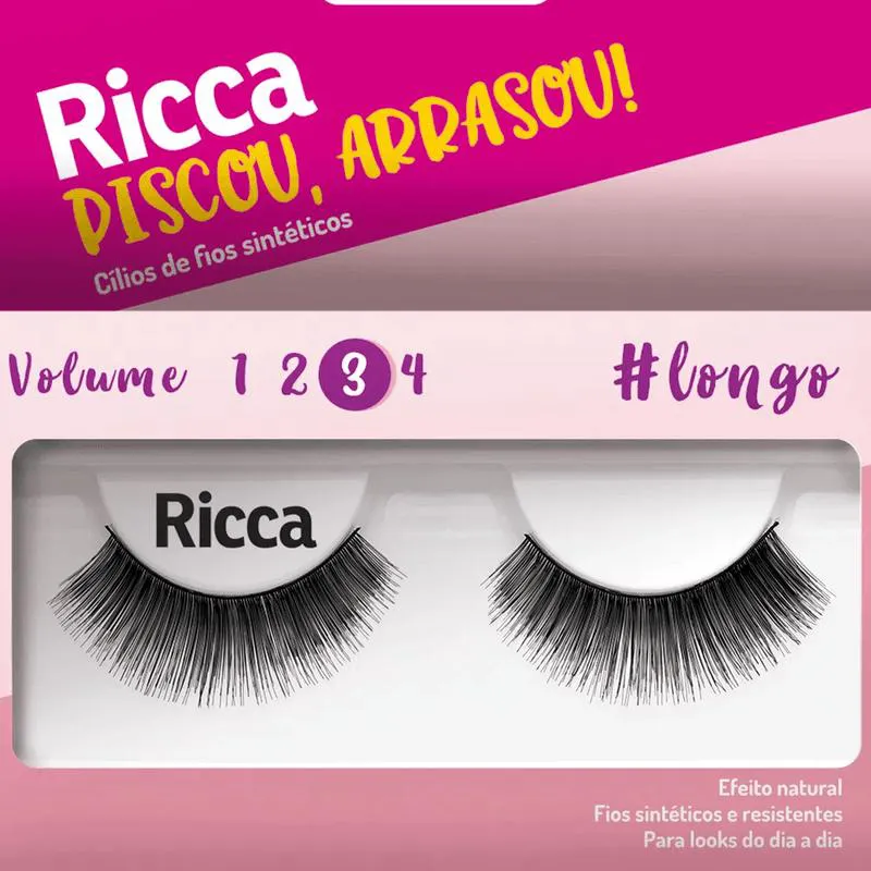 CíLIOS POSTIçOS RICCA VOL. 03 LONGO - 310