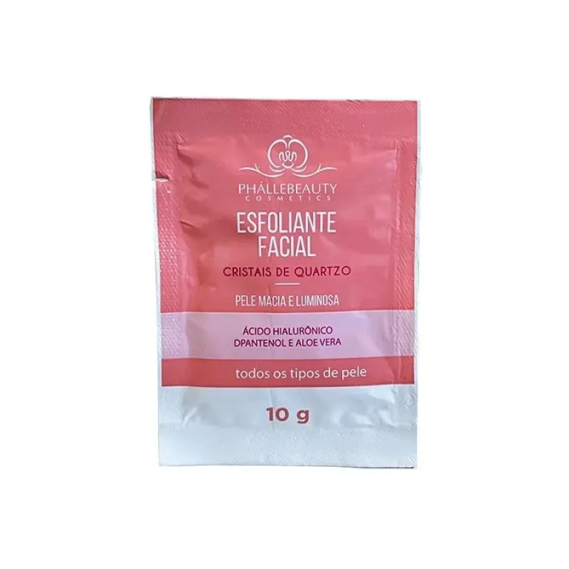 ESFOLIANTE FACIAL PH0542 CRISTAIS DE QUARTZO PHALLEBEAUTY