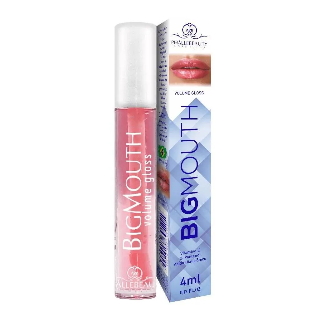 GLOSS LABIAL BIG MOUTH ROSA PH007 PHáLLEBEAUTY