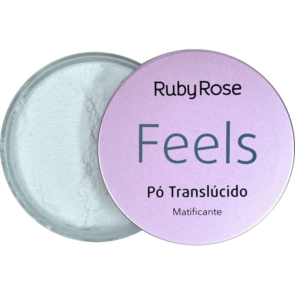 Pó TRANSLUCIDO FEELS HB7224 RUBY ROSE