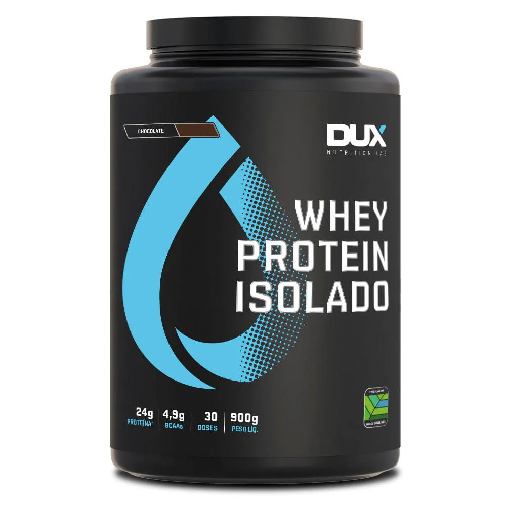 Whey Protein Isolado Dux Nutrition Cappuccino 900g