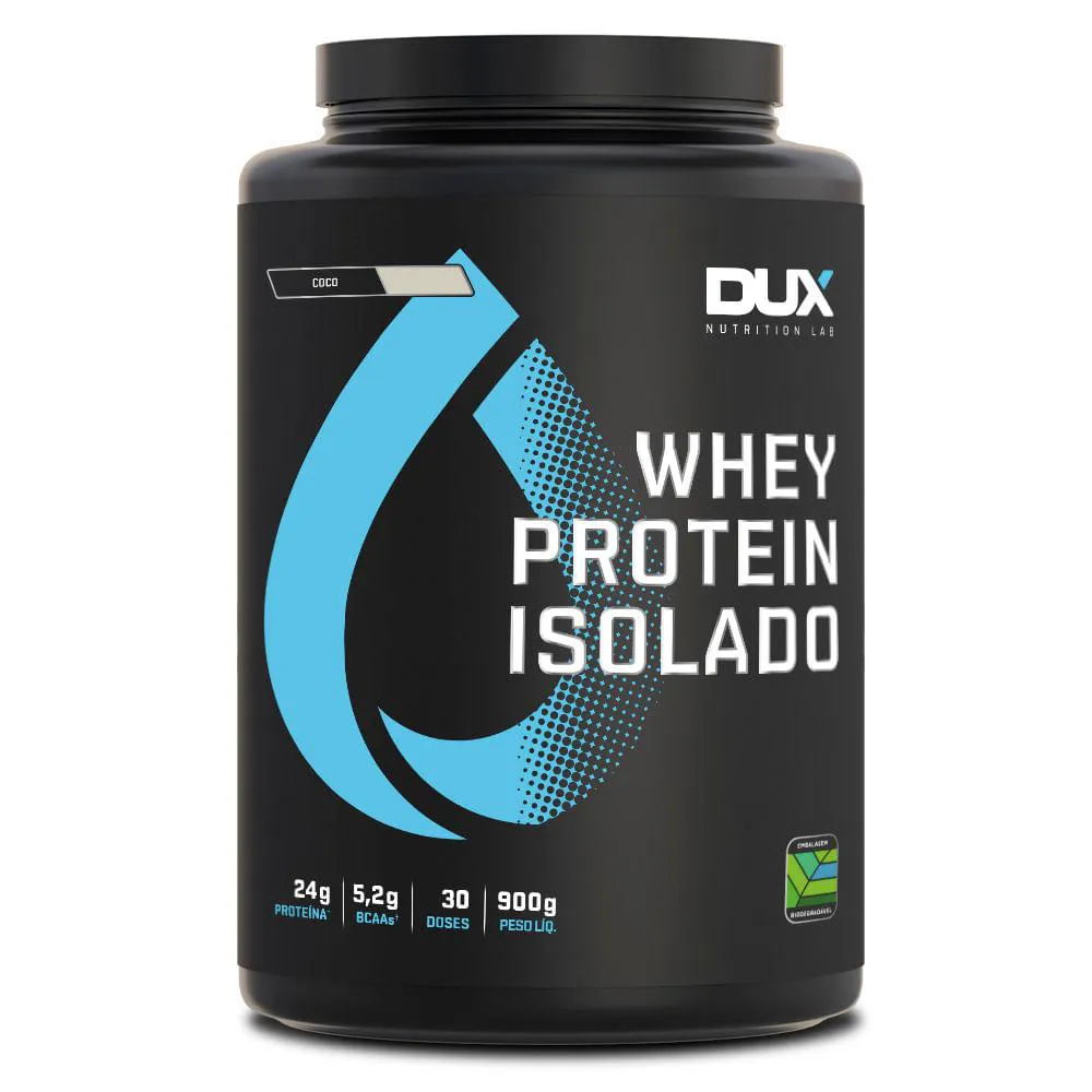 Whey Protein Isolado Dux Nutrition Coco 900g