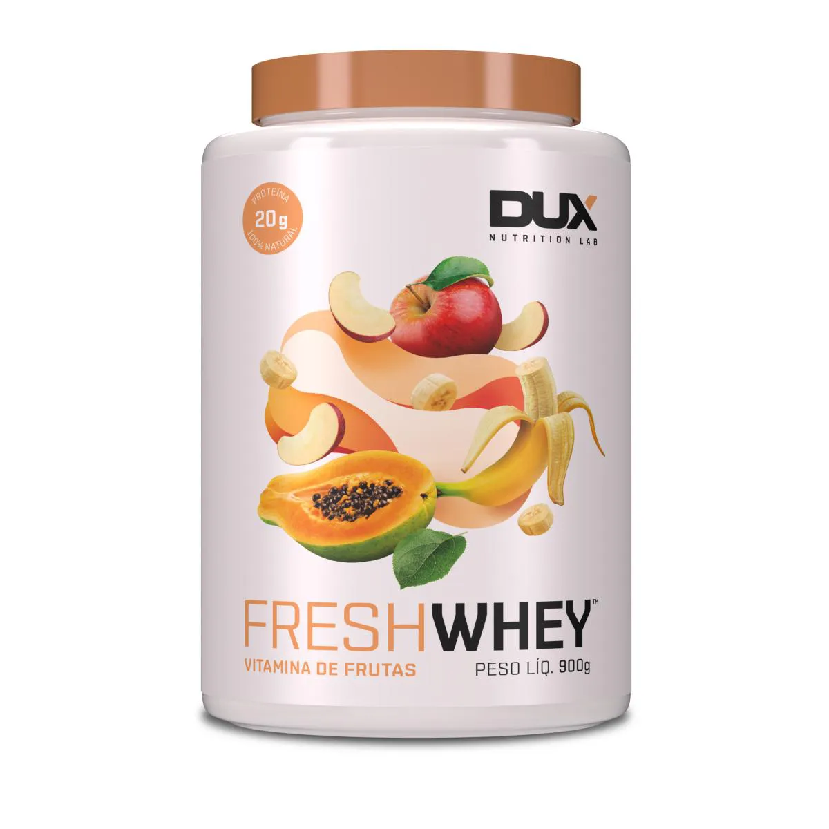 Whey Protein Dux Nutrition Fresh Whey Vitamina de Frutas 900g