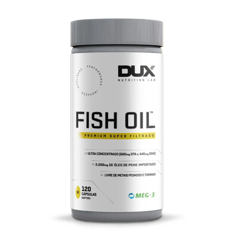 Ômega 3 Fish Oil 2000mg Ultra Concentrado 120 Cápsulas Omega-3