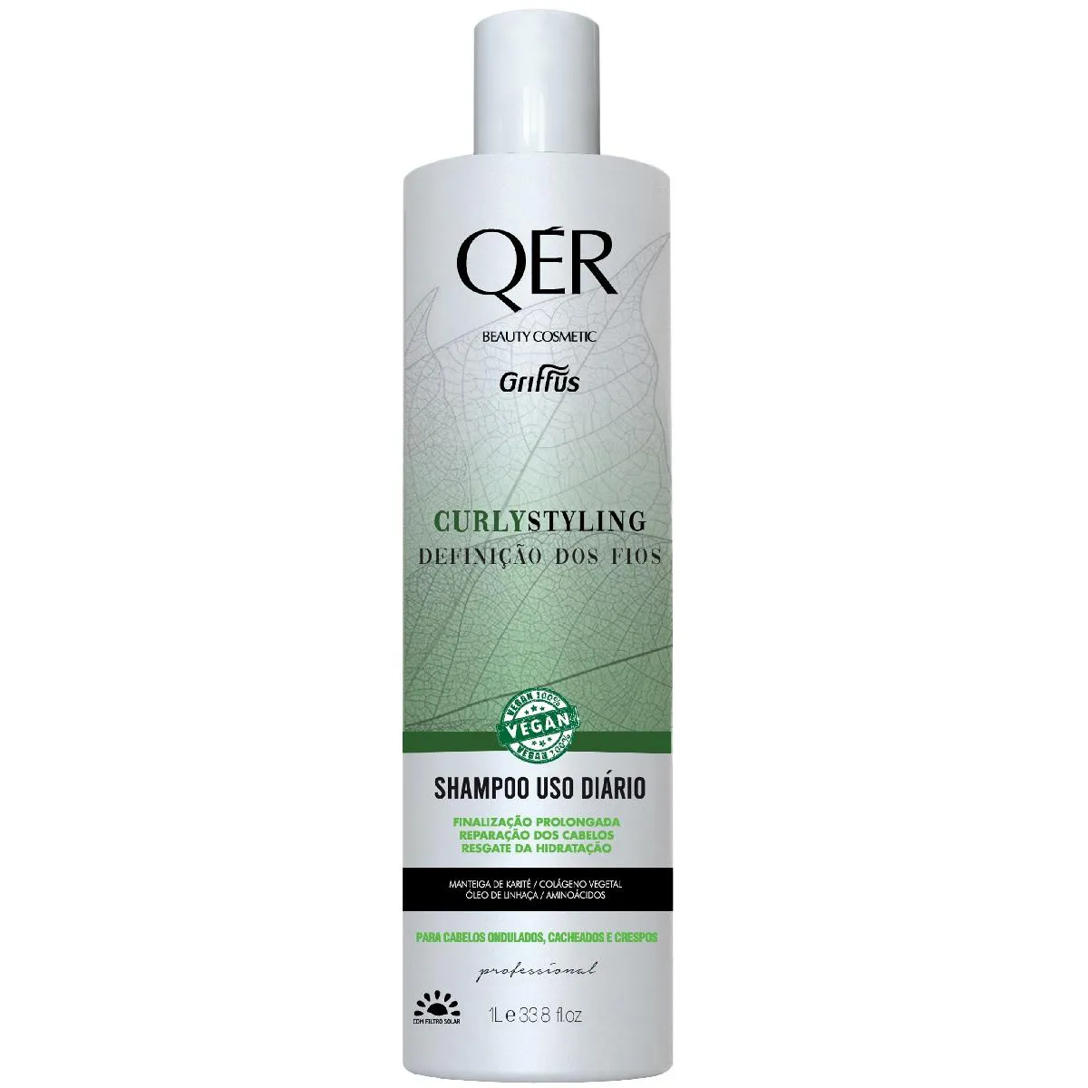 SHAMPOO DEFINIçãO DOS CACHOS VEGANO CURLYSTYLING QÉR GRIFFUS 1L