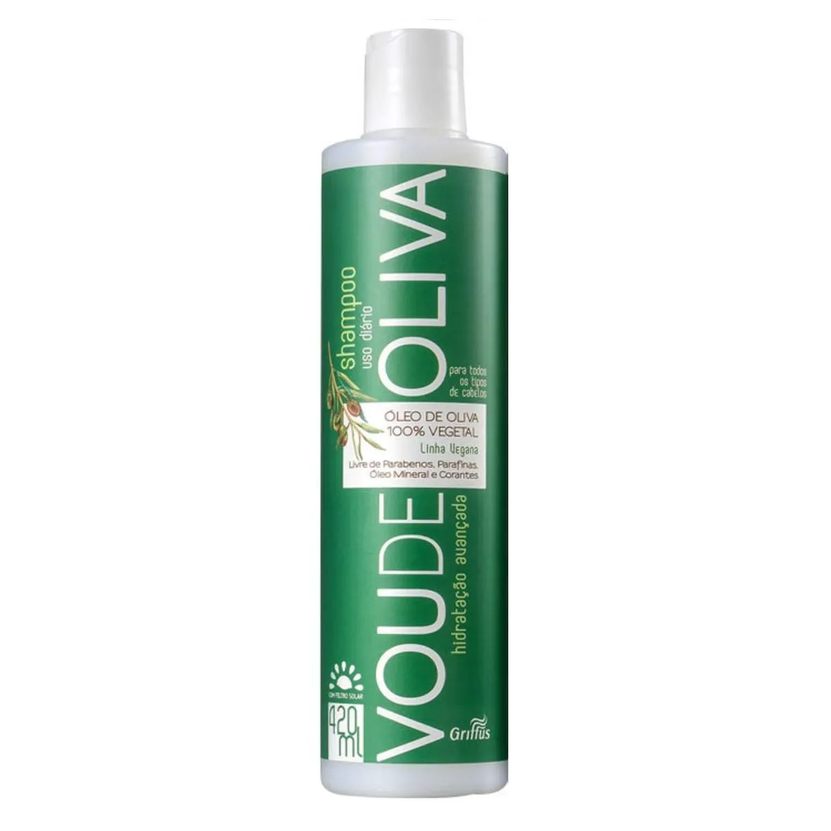 SHAMPOO VEGANO VOU DE OLIVA GRIFFUS 420ML