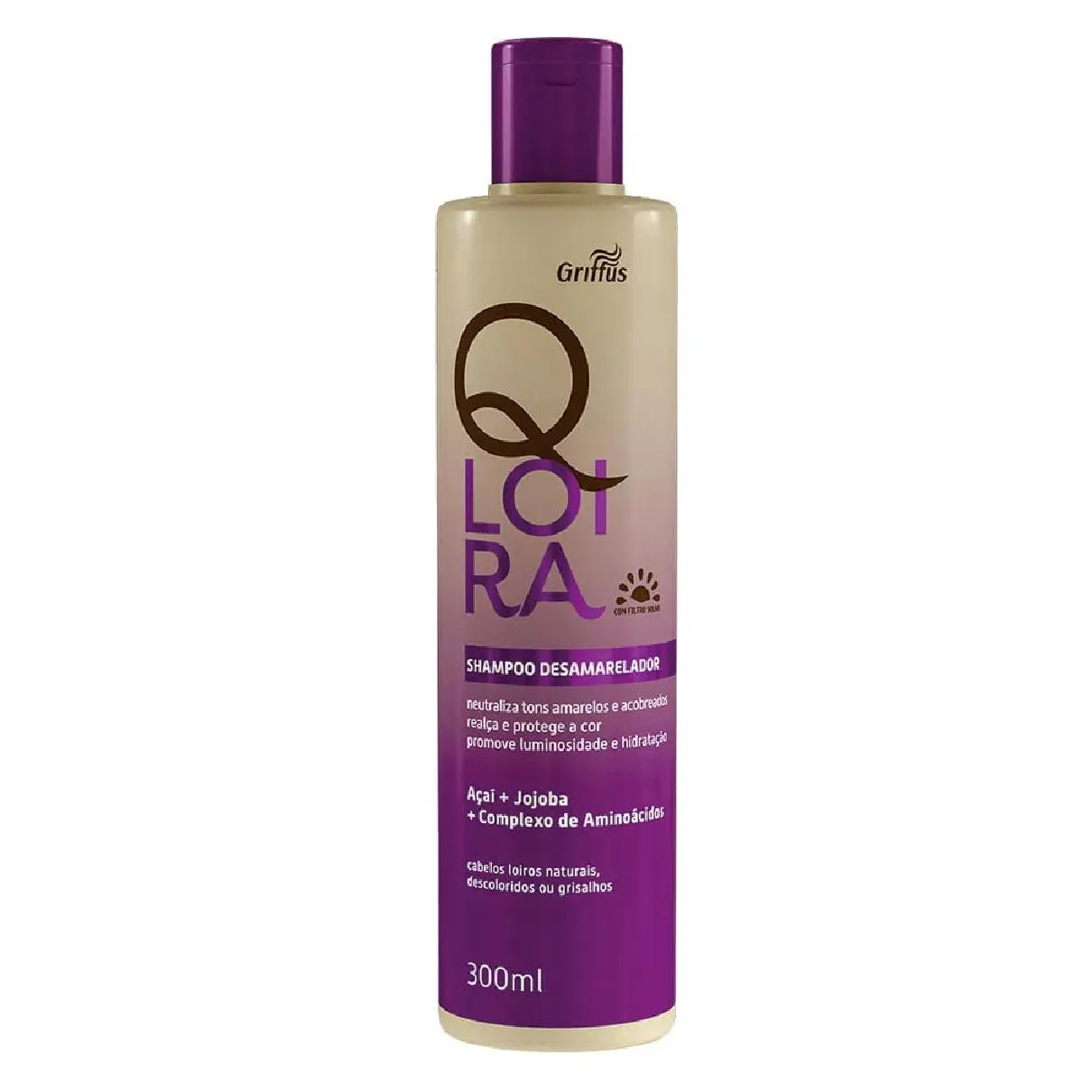 SHAMPOO DESAMARELADOR QLOIRA GRIFFUS 300ML