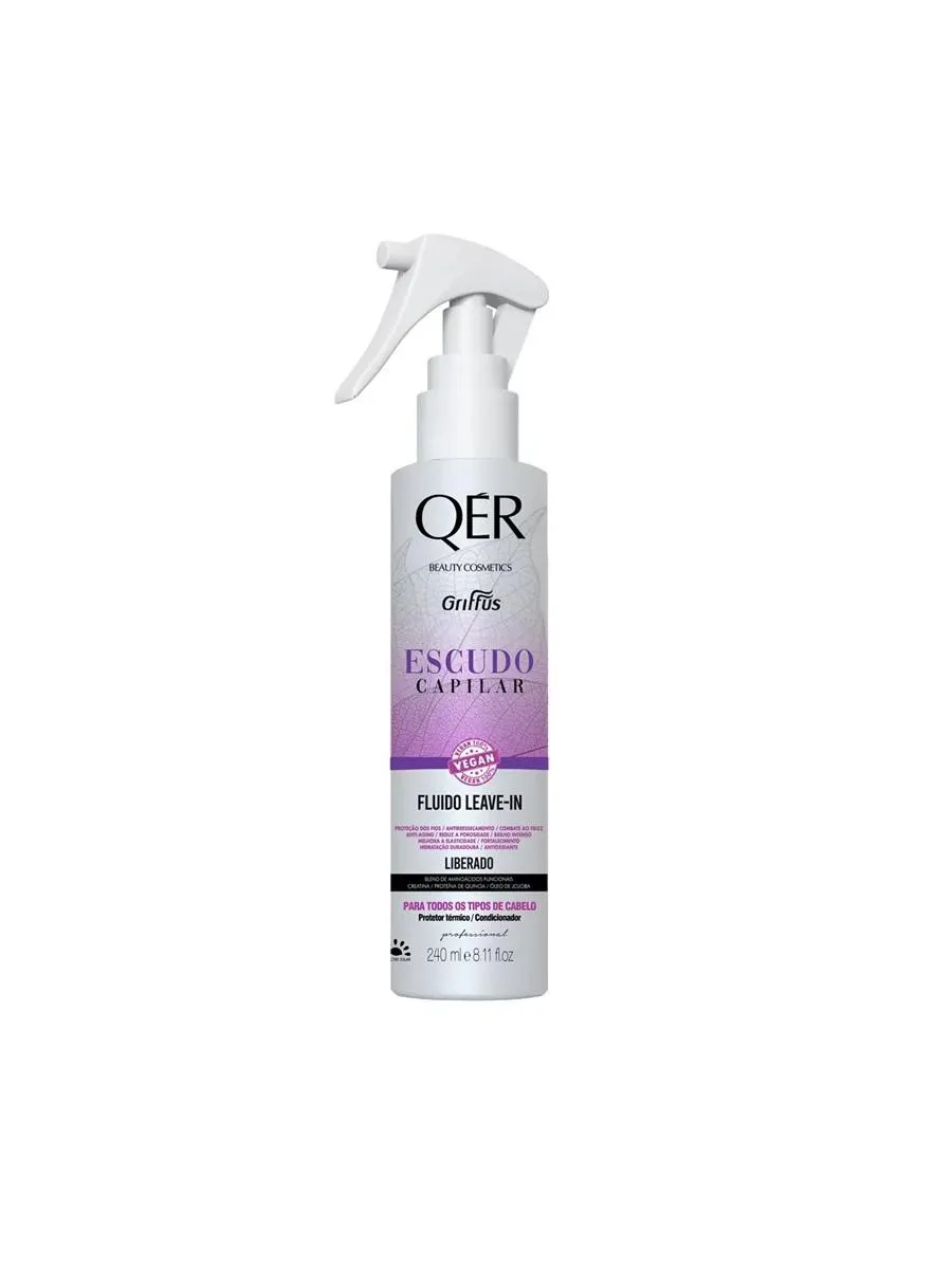 FLUIDO LEAVE-IN ESCUDO CAPILAR QÉR GRIFFUS 240ML