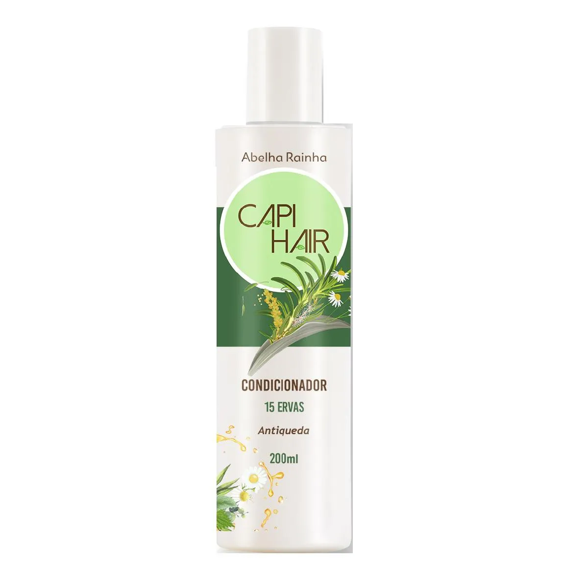 CONDICIONADOR ANTIQUEDA 15 ERVAS CAPI HAIR ABELHA RAINHA 200ML