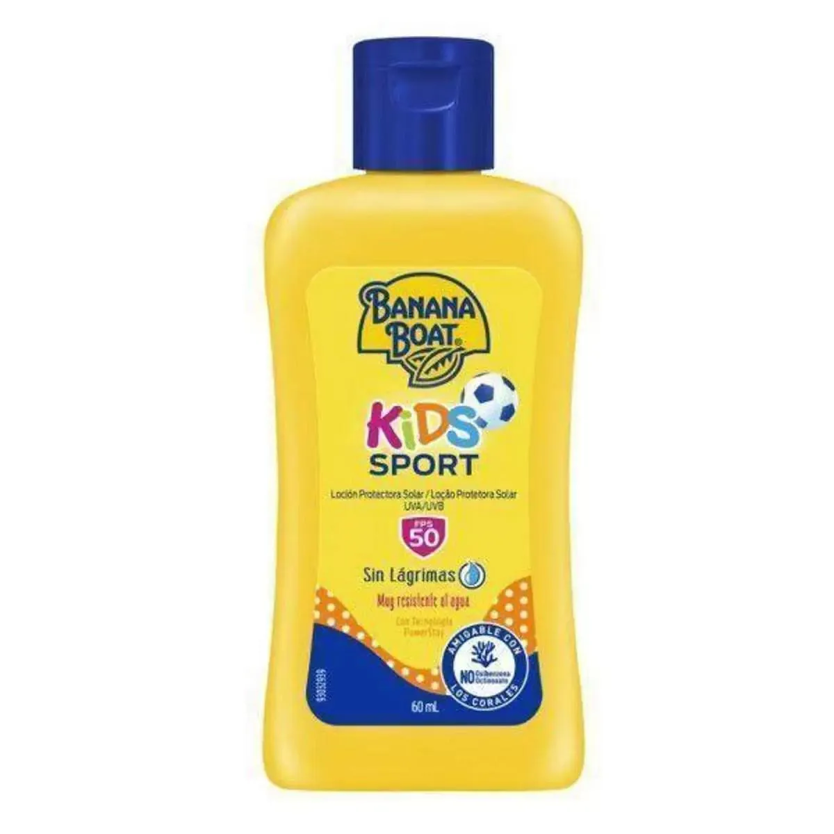 LOçãO PROTETORA SOLAR UVA/UVB KIDS SPORT FPS 50 BANANA BOAT 60ML