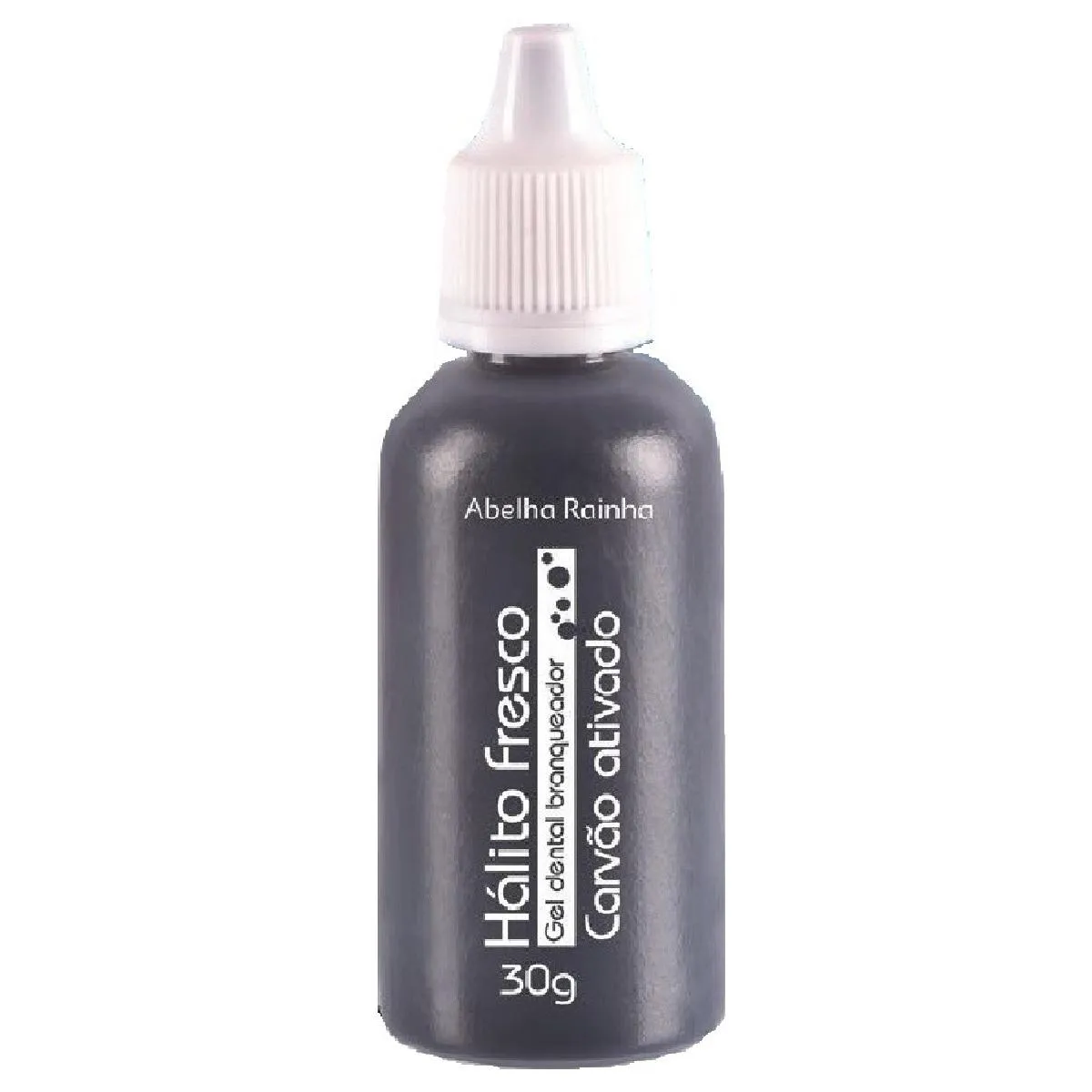 GEL DENTAL BRANQUEADOR COM CARVãO ATIVADO HáLITO FRESCO ABELHA RAINHA 30G