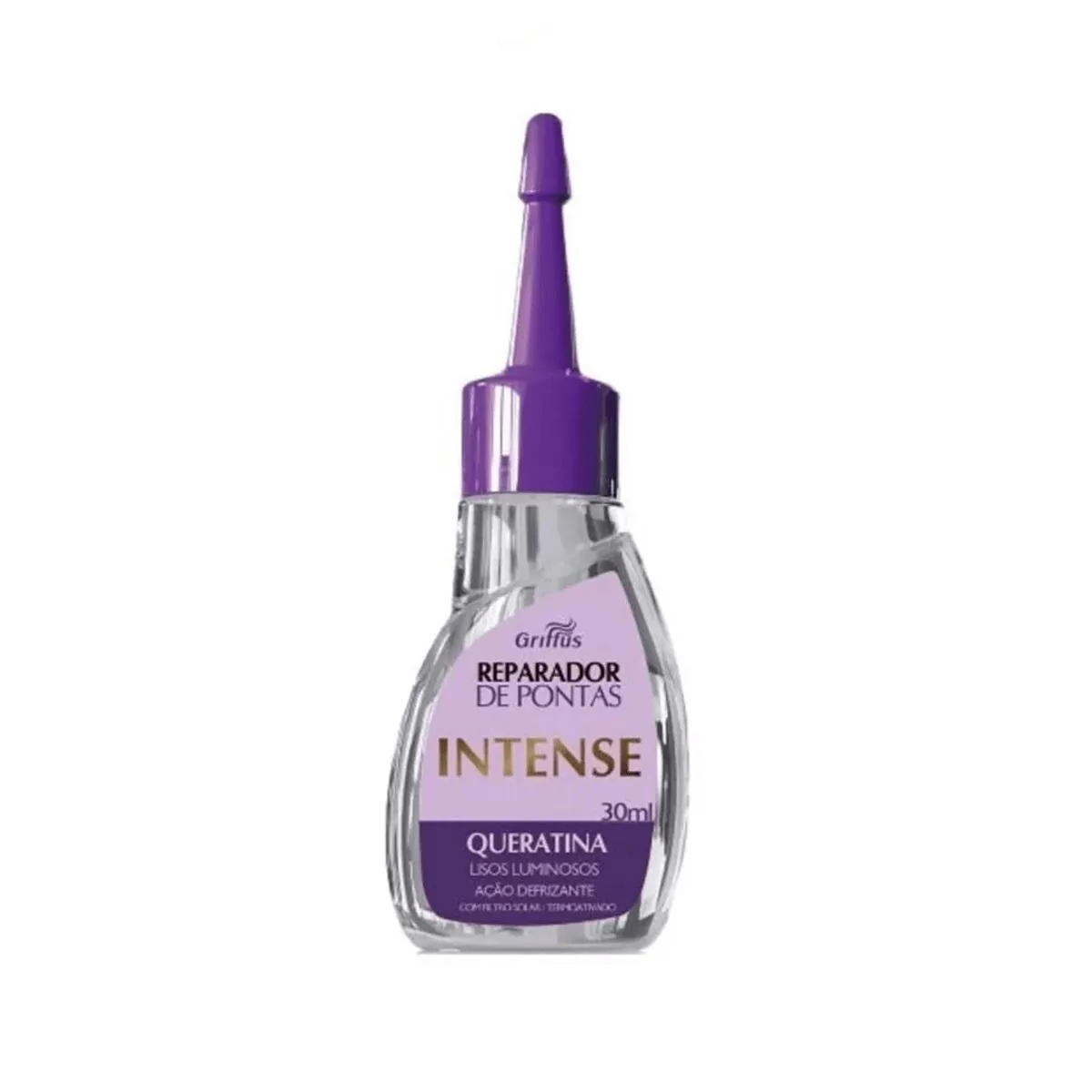 REPARADOR DE PONTAS QUERATINA LISOS LUMINOSOS VEGANO INTENSE GRIFFUS 30ML