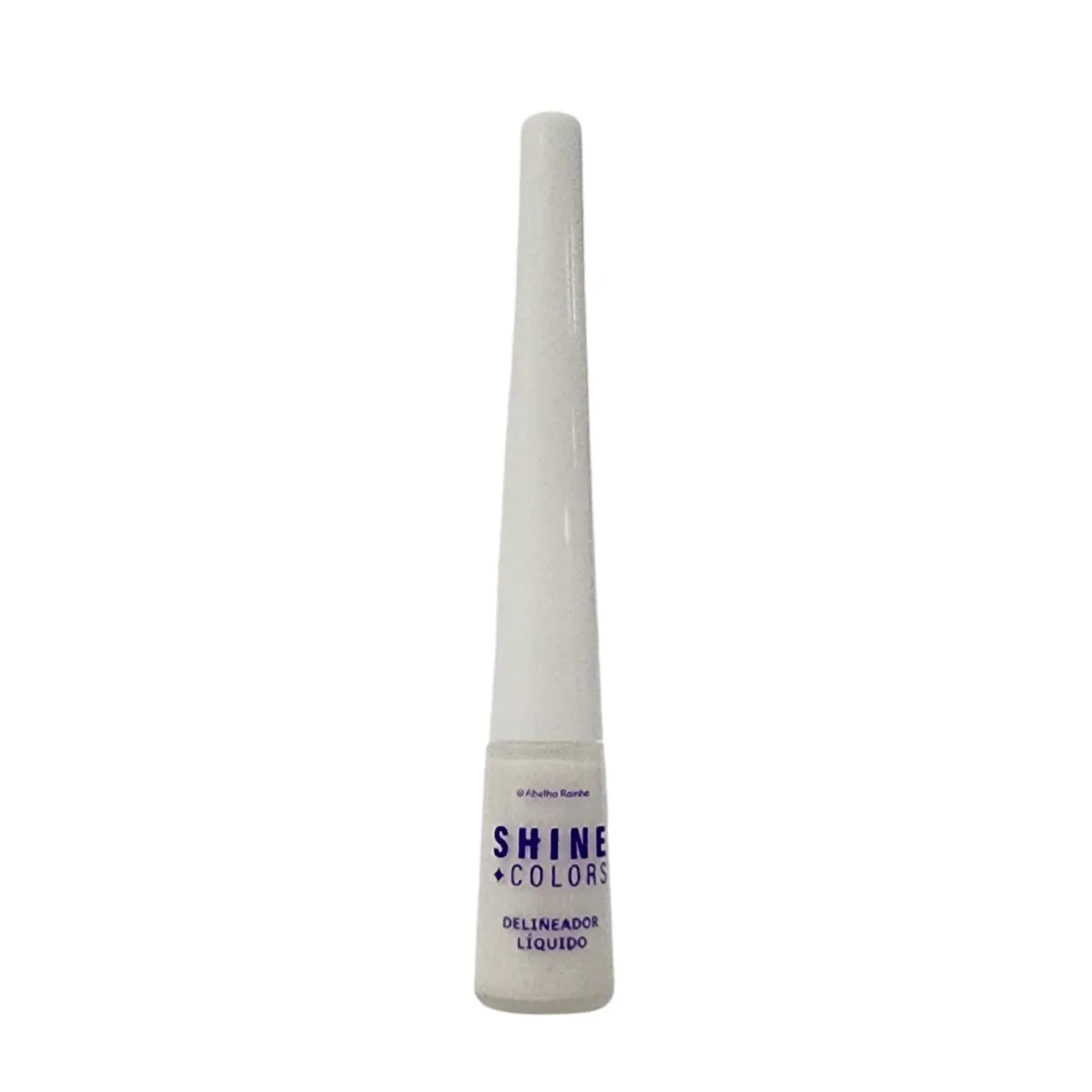 DELINEADOR LíQUIDO PARA OLHOS BRANCO SHINE COLORS ABELHA RAINHA 3,8ML
