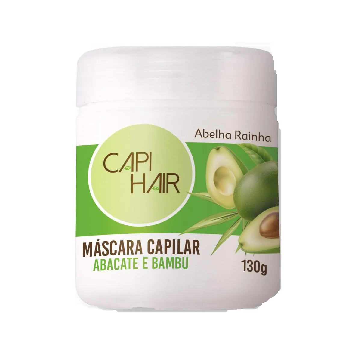 BANHO DE CREME FORTALECEDOR ABACATE E BAMBU CAPI HAIR ABELHA RAINHA 130G
