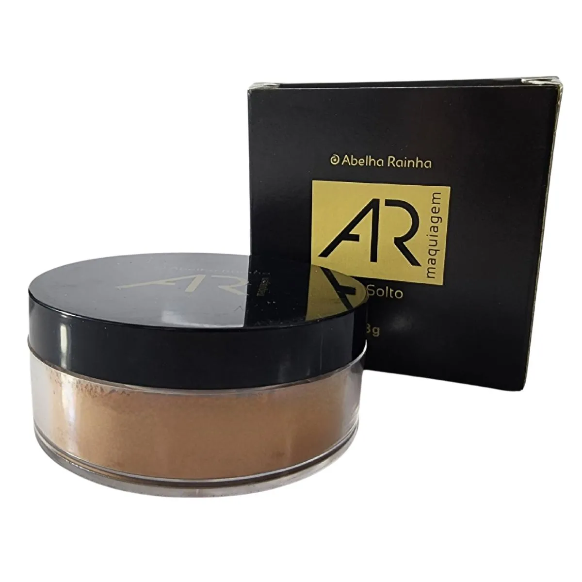 Pó FACIAL SOLTO PORCELANA 06 FPS 15 AR MAQUIAGEM ABELHA RAINHA 8G