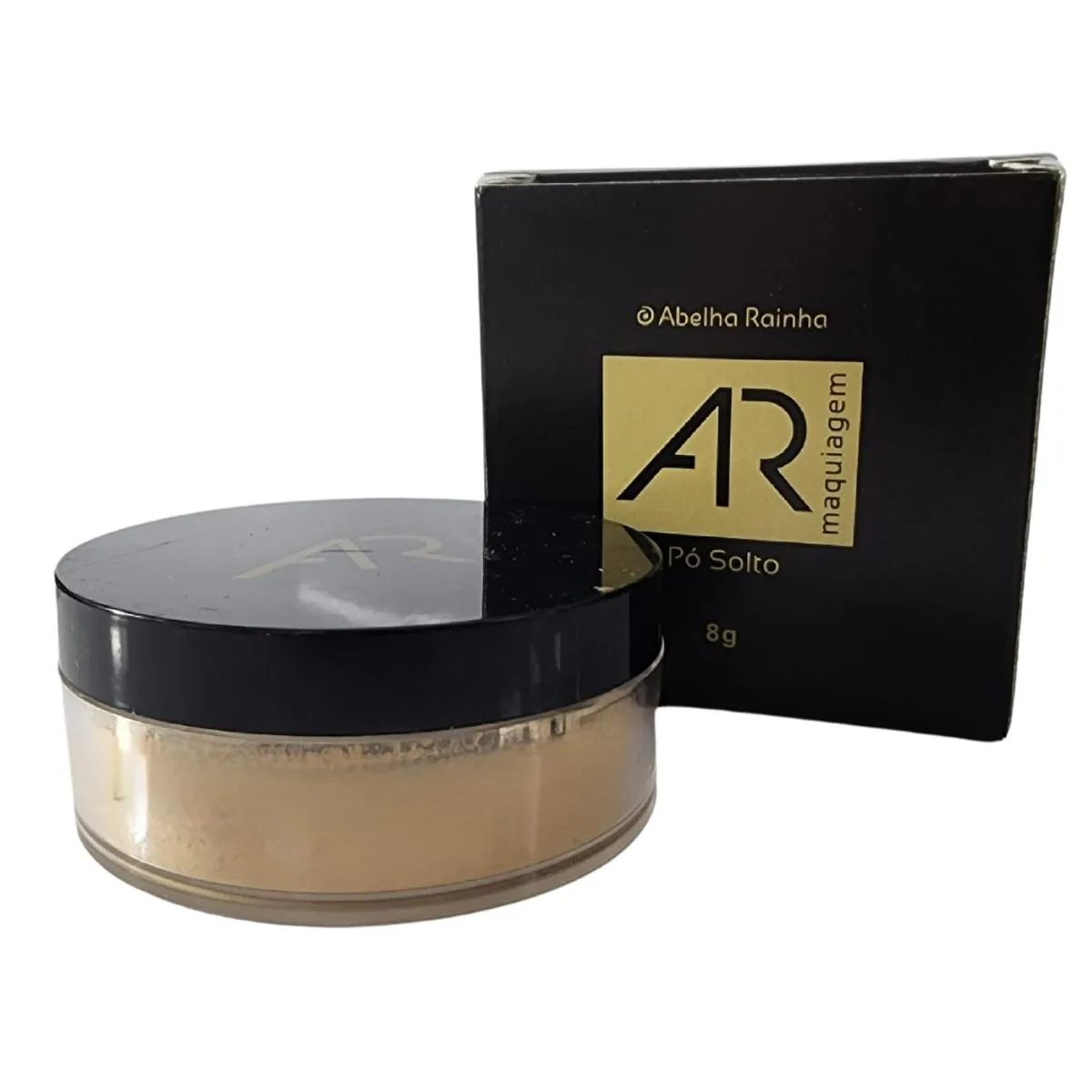 Pó FACIAL SOLTO PORCELANA 04 FPS 15 AR MAQUIAGEM ABELHA RAINHA 8G