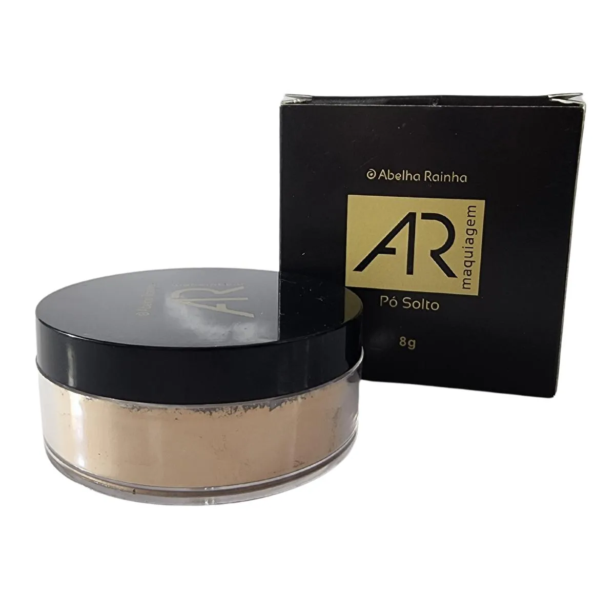 Pó FACIAL SOLTO PORCELANA 03 FPS 15 AR MAQUIAGEM ABELHA RAINHA 8G