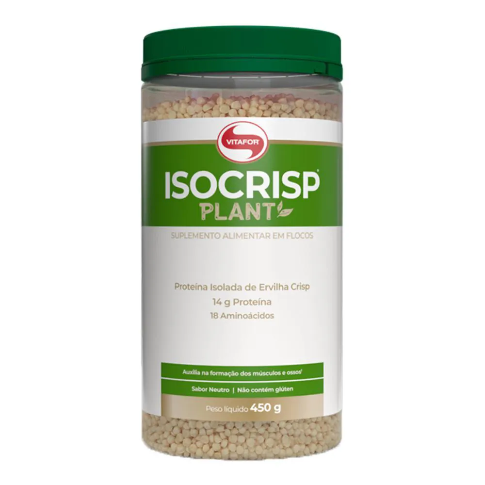 Proteína Vegetal Isolada Vitafor Isocrisp Plant 60g 