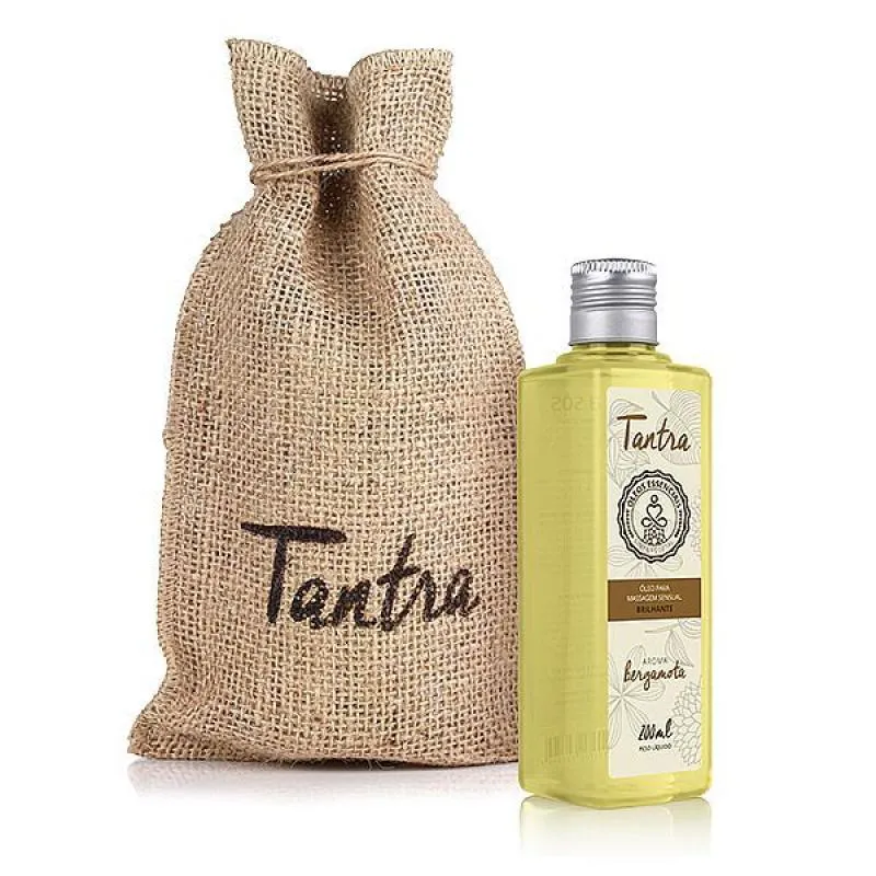 ÓLEO PARA MASSAGEM TANTRA BERGAMOTA  200ML