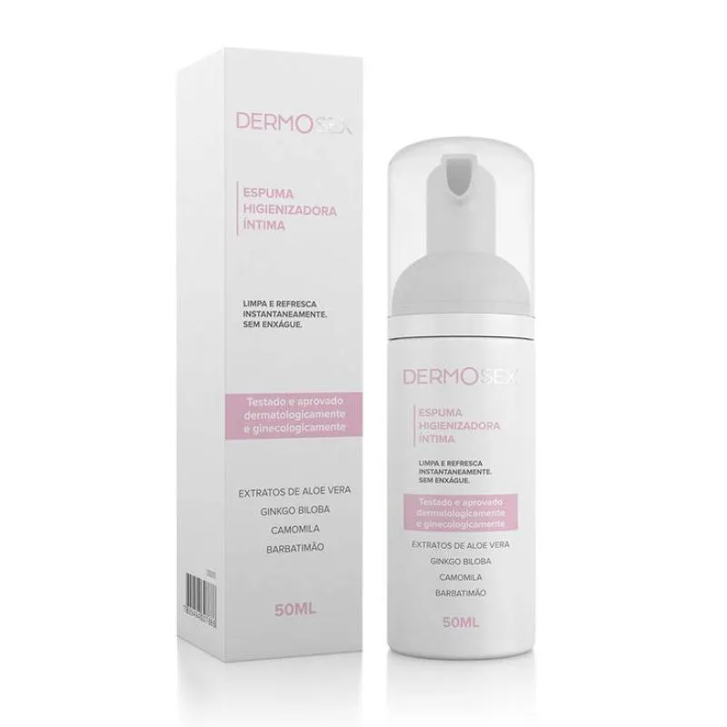ESPUMA HIGIENIZADORA ÍNTIMA DERMOSEX  50 ML