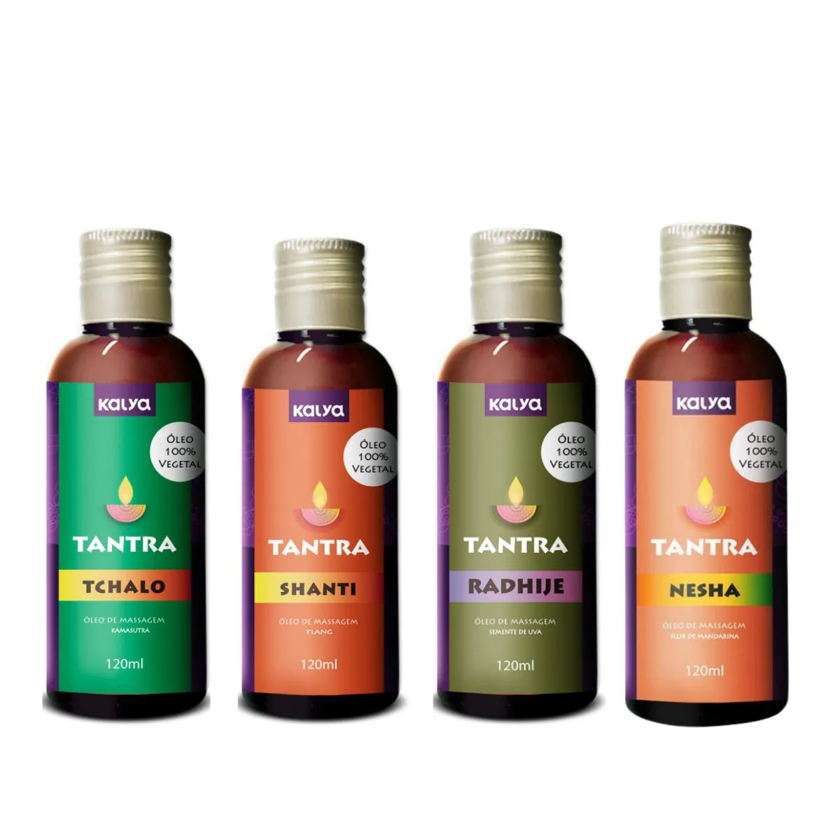 ÓLEO AFRODISíACO PARA MASSAGEM TANTRICA - KALYA 120ML