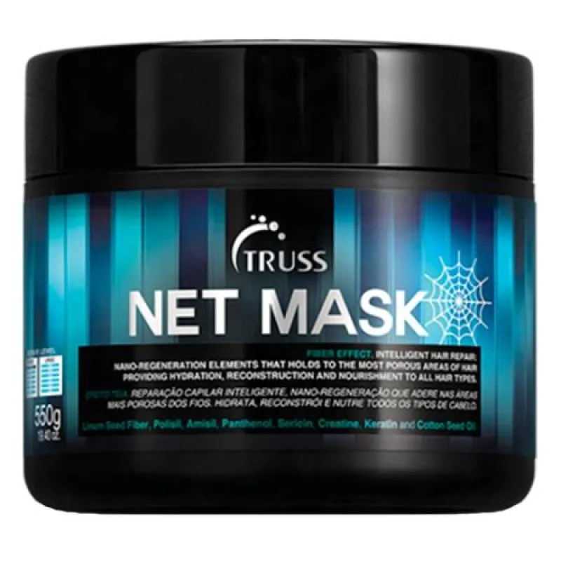 MáSCARA TRUSS NET MASK EFEITO TEIA 550G