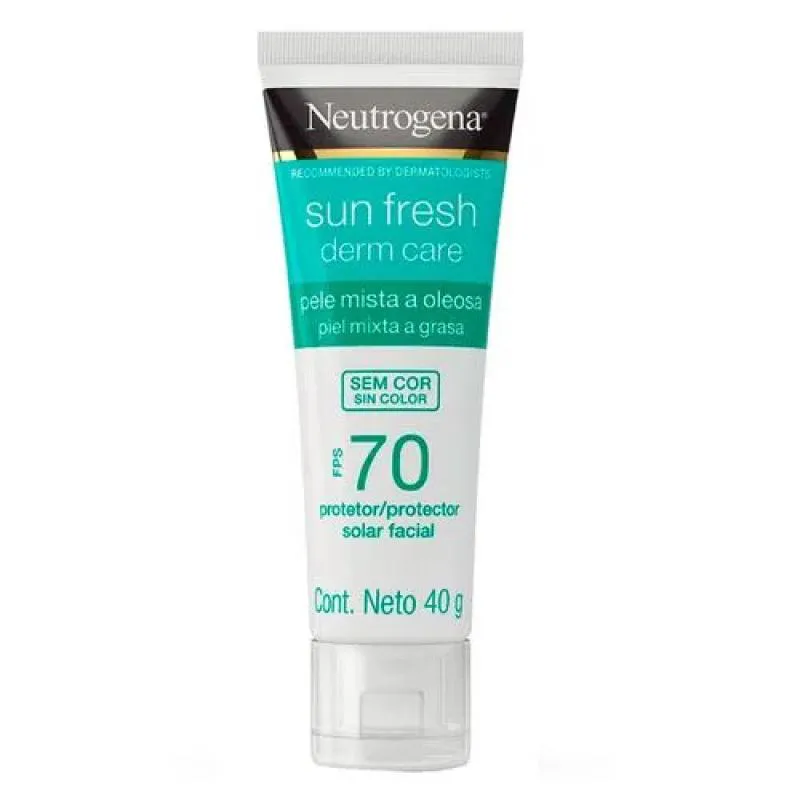 PROTETOR SOLAR NEUTROGENA SUN FRESH DERM CARE FPS70 40G