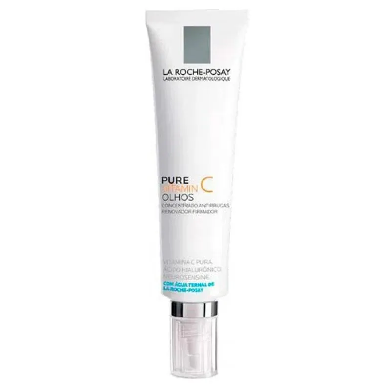 CREME ANTI-IDADE OLHOS PURE VITAMIN C OLHOS LA ROCHE-POSAY 15ML