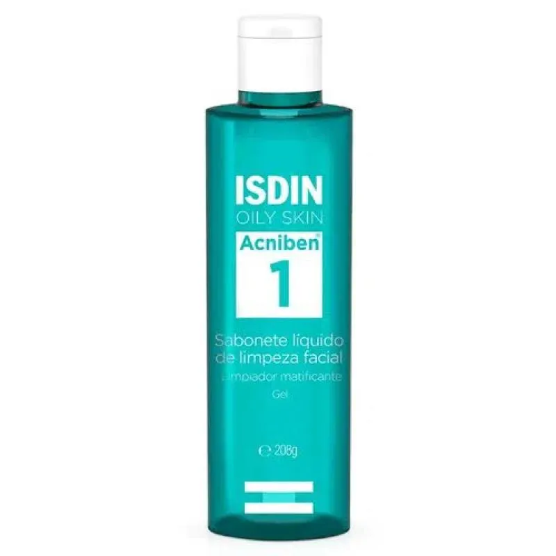 SABONETE LíQUIDO FACIAL ISDIN ACNIBEN 208 ML