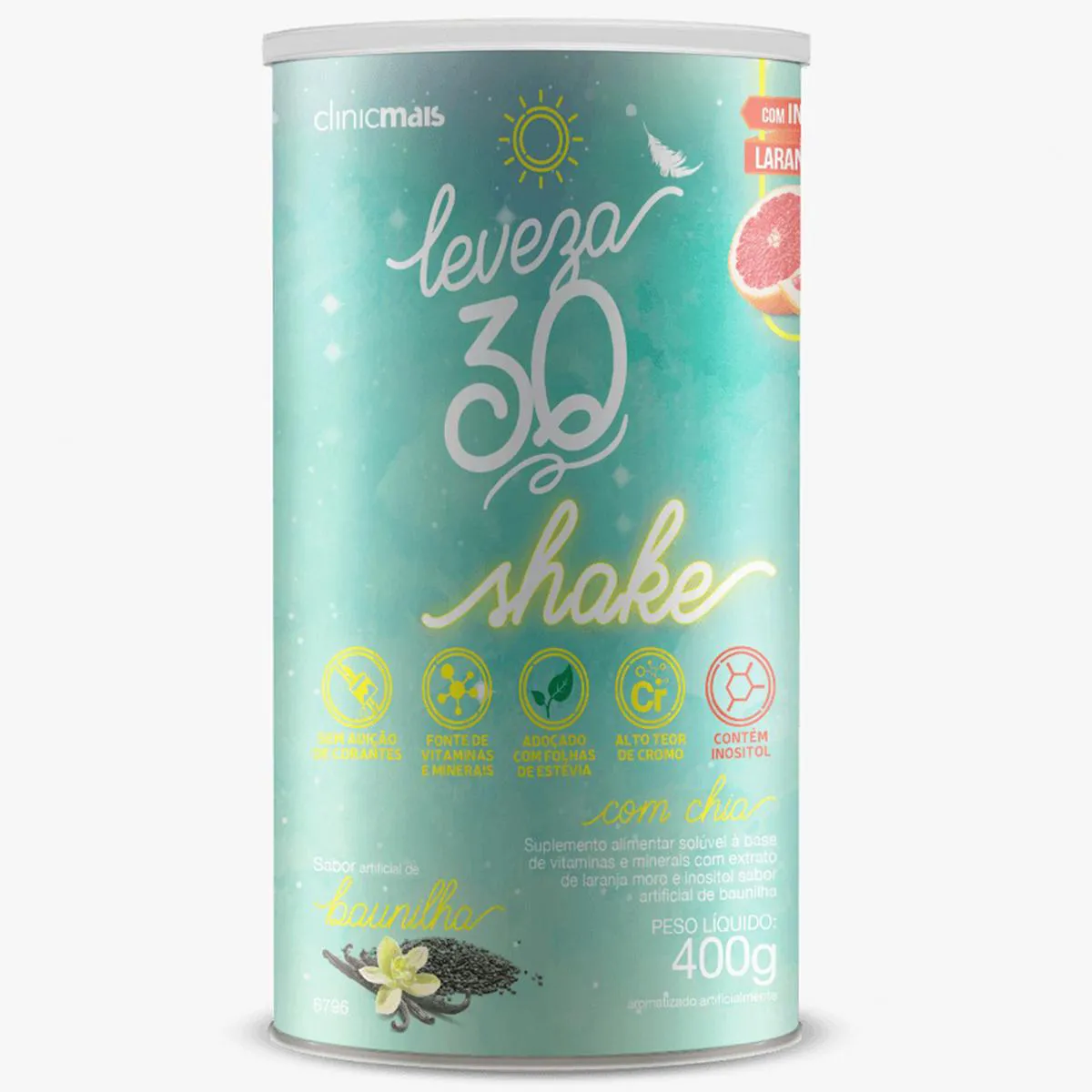 LEVEZA30 SHAKE  400G - CLINICMAIS