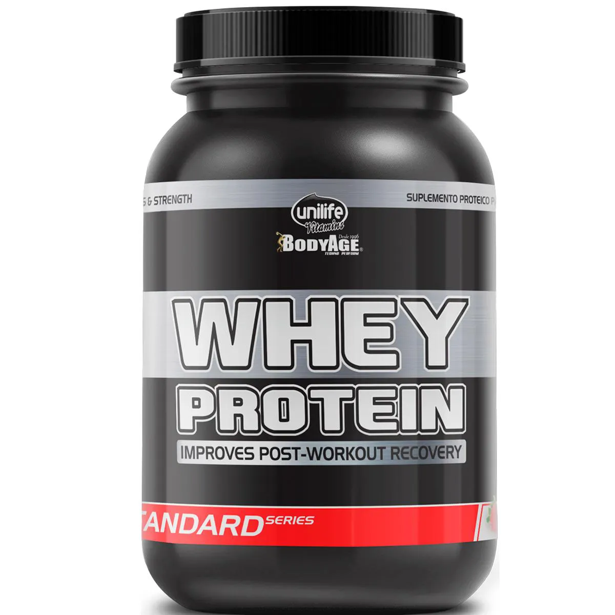 WHEY PROTEIN STANDARD - MORANGO 900G