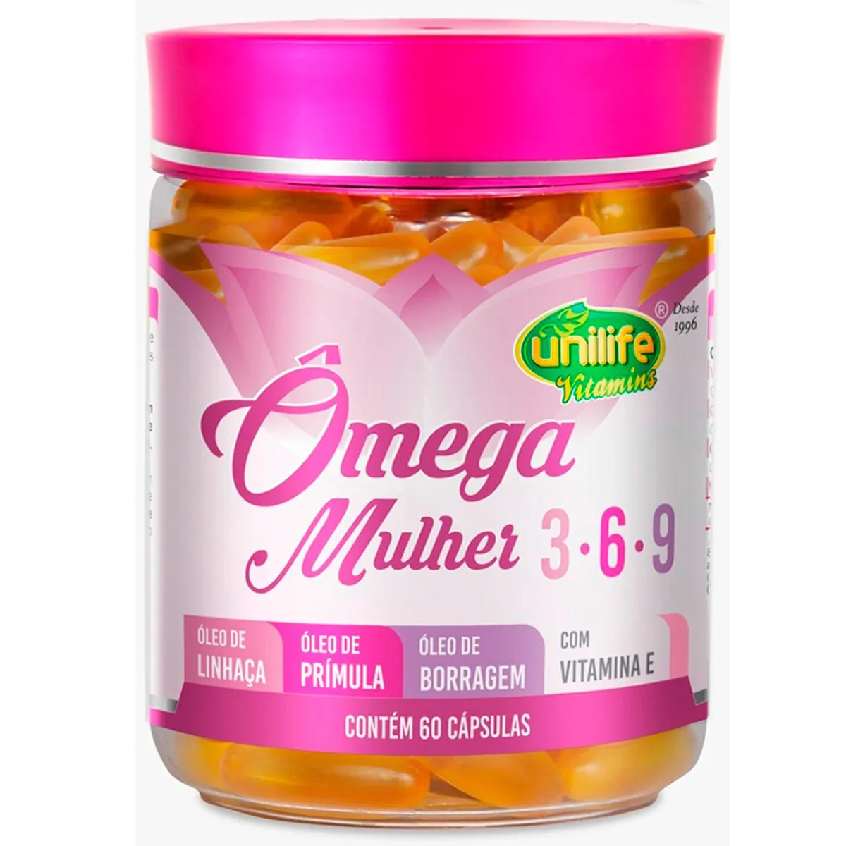ÔMEGA MULHER - 3-6-9  - 60 CáPSULAS